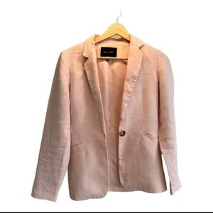 Massimo Dutti Linen Blazer